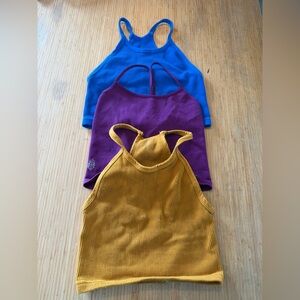 Bundle of 3 Assorted Free People Crop Tops xs/s